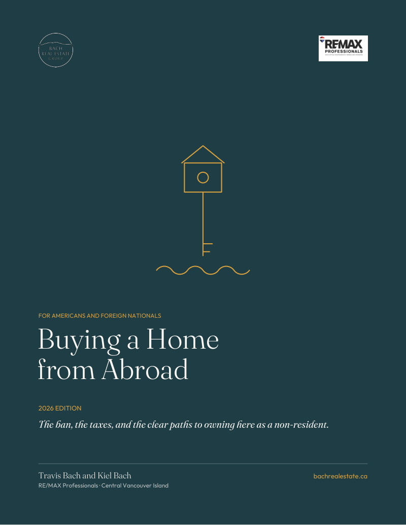 Download the 2026 guide to buying a home on Vancouver Island from abroad