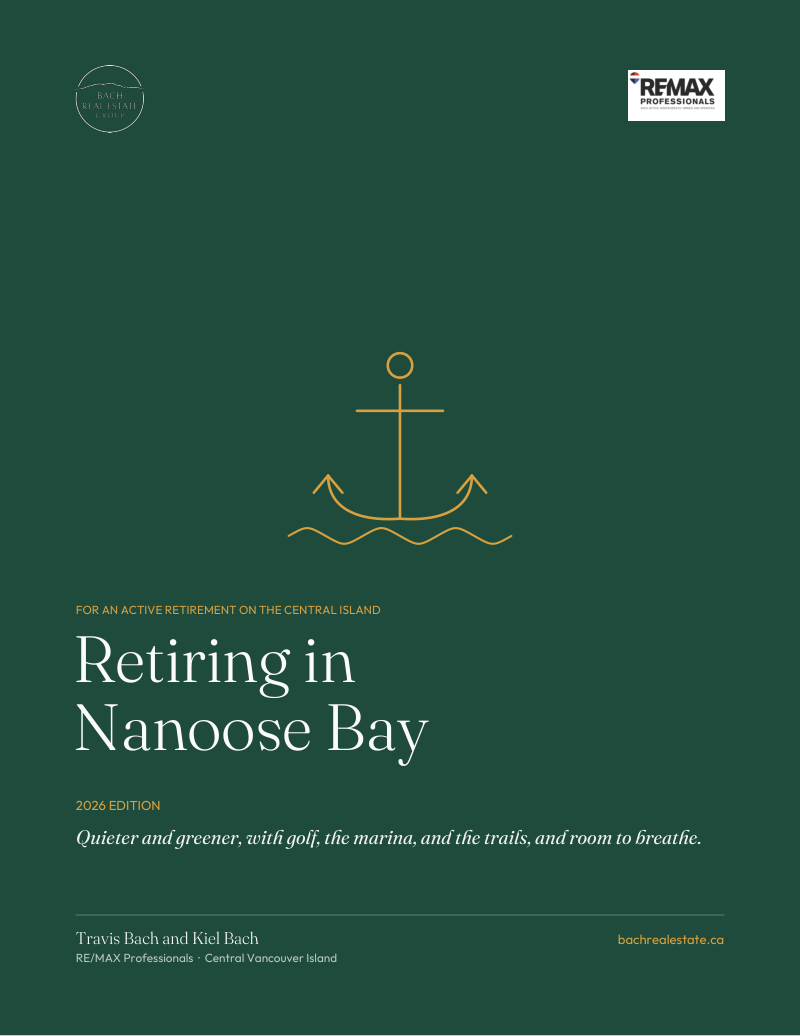 Retiring in Nanoose Bay guide cover, 2026 edition